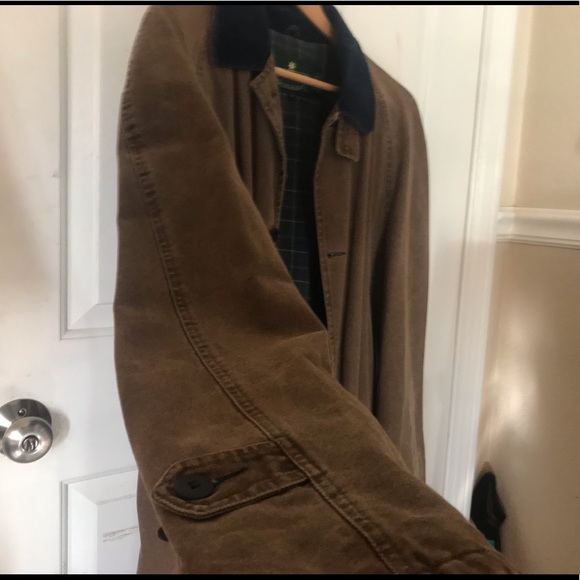 Jackeroos light brown Vintage Trench Coat Duster - Picture 10 of 10